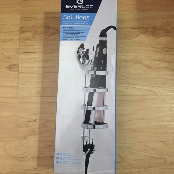 Hair Straightener Holder Polished Chrome NWT - Picture 1 of 7